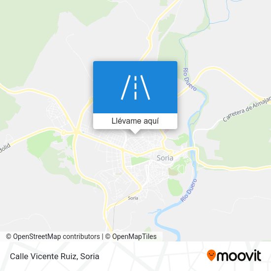 Mapa Calle Vicente Ruiz