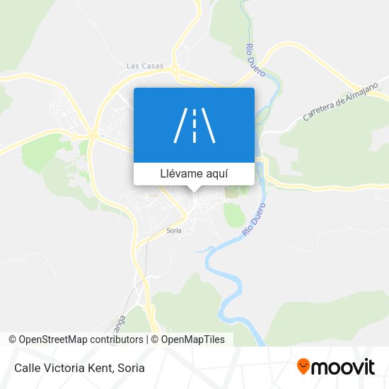 Mapa Calle Victoria Kent
