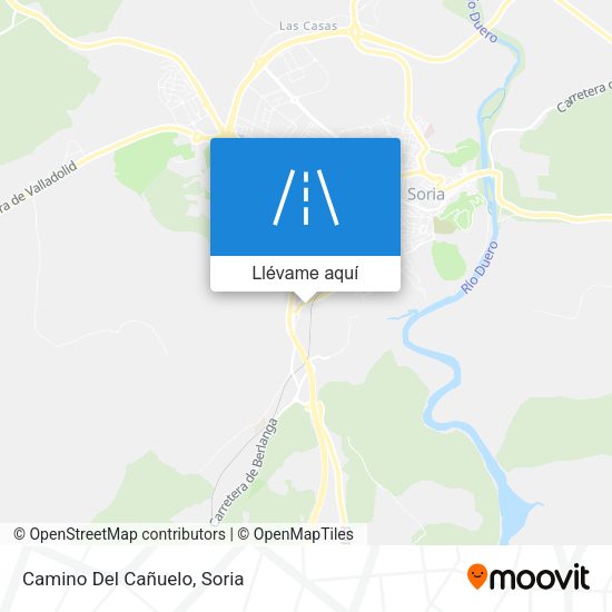 Mapa Camino Del Cañuelo