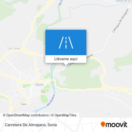 Mapa Carretera De Almajano