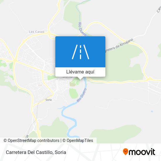 Mapa Carretera Del Castillo