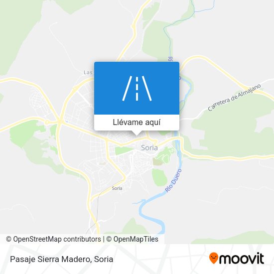 Mapa Pasaje Sierra Madero