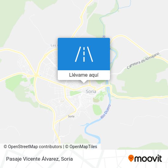Mapa Pasaje Vicente Álvarez