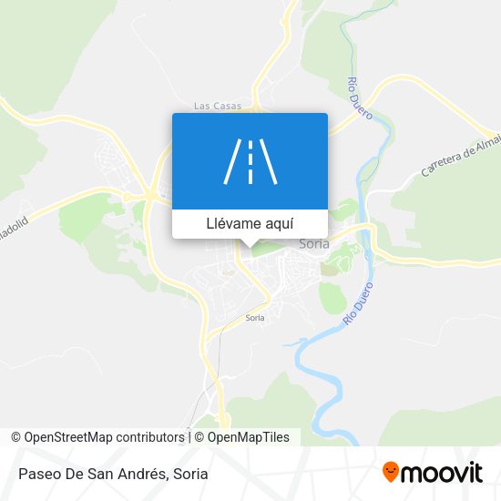 Mapa Paseo De San Andrés
