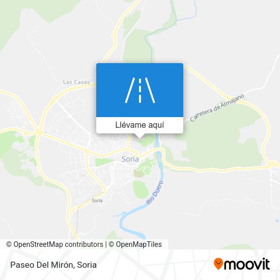 Mapa Paseo Del Mirón