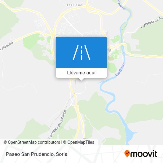 Mapa Paseo San Prudencio