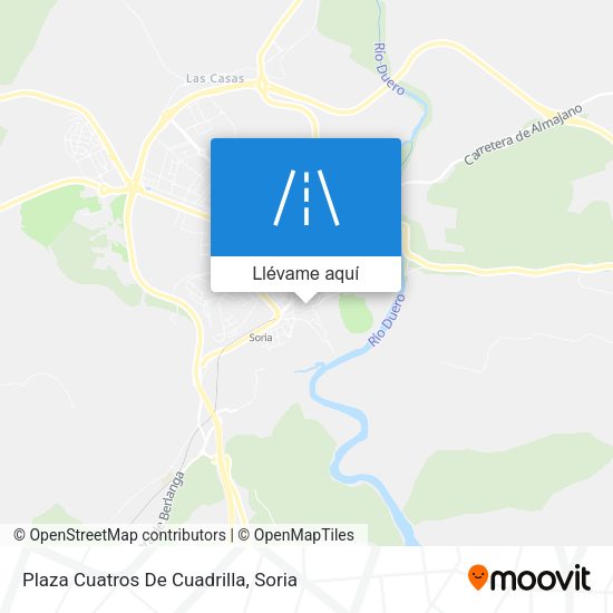 Mapa Plaza Cuatros De Cuadrilla