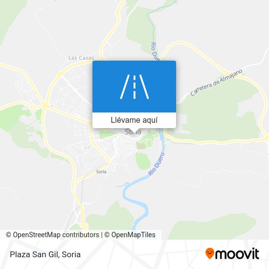 Mapa Plaza San Gil