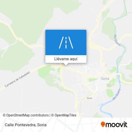 Mapa Calle Pontevedra