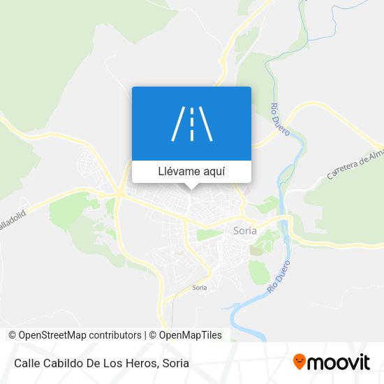 Mapa Calle Cabildo De Los Heros