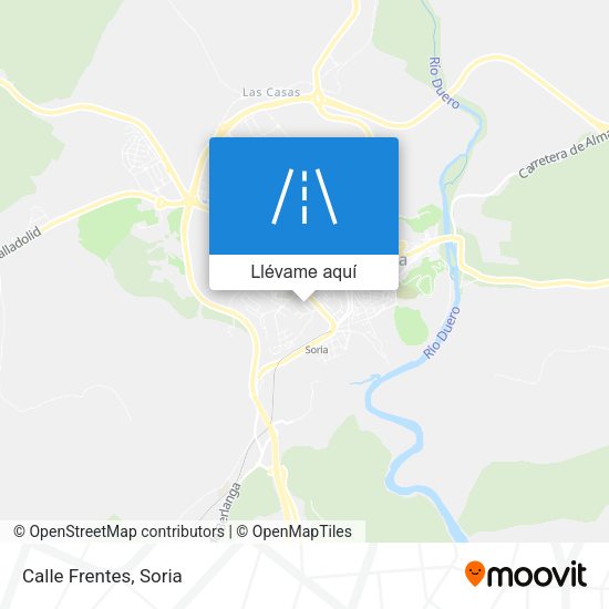 Mapa Calle Frentes