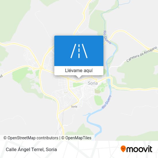 Mapa Calle Ángel Terrel