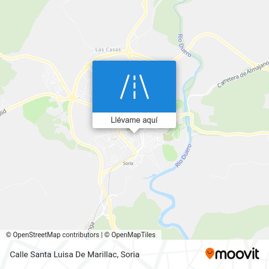Mapa Calle Santa Luisa De Marillac