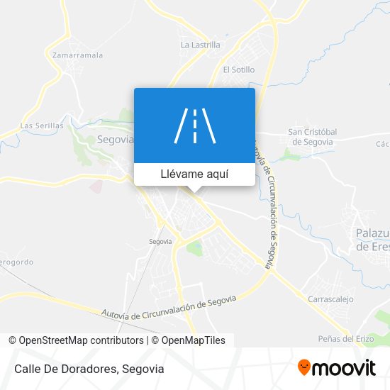 Mapa Calle De Doradores