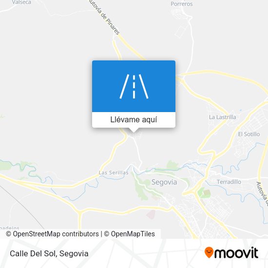 Mapa Calle Del Sol