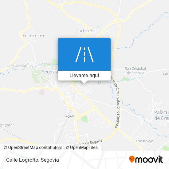 Mapa Calle Logroño