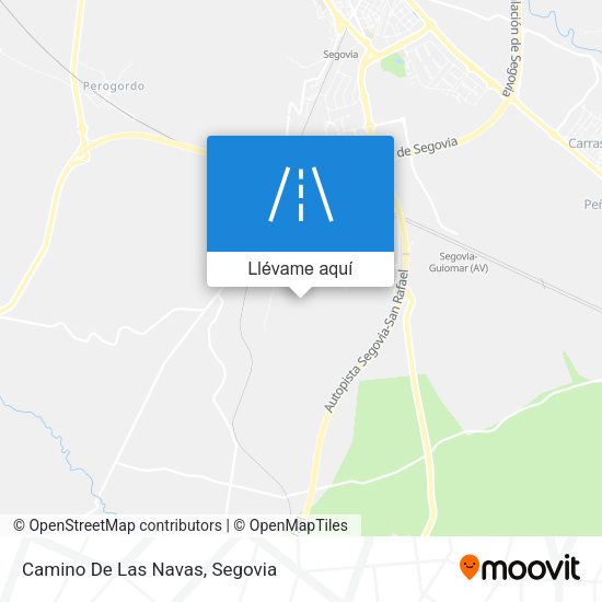 Mapa Camino De Las Navas