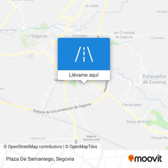 Mapa Plaza De Samaniego