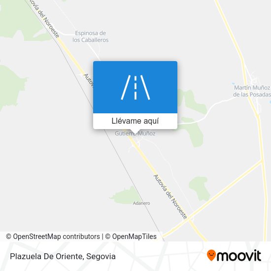 Mapa Plazuela De Oriente
