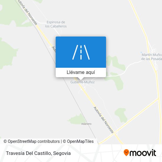 Mapa Travesía Del Castillo