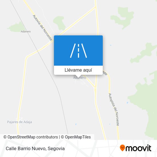Mapa Calle Barrio Nuevo
