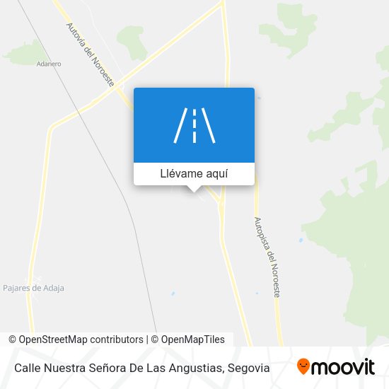 Mapa Calle Nuestra Señora De Las Angustias