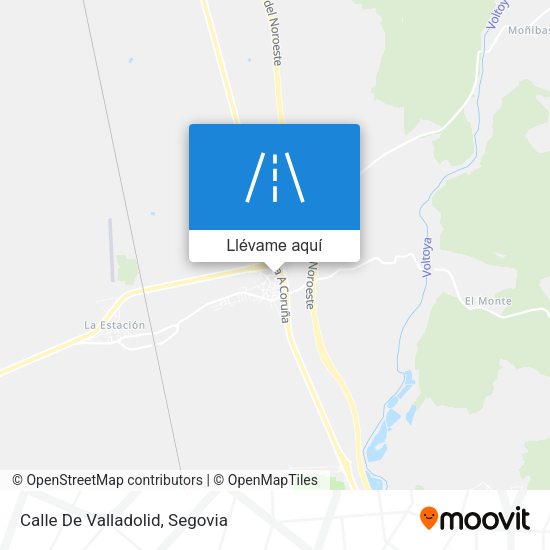 Mapa Calle De Valladolid