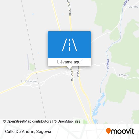Mapa Calle De Andrín