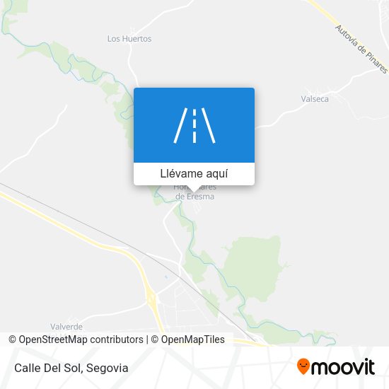 Mapa Calle Del Sol