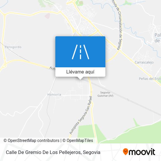 Mapa Calle De Gremio De Los Pellejeros