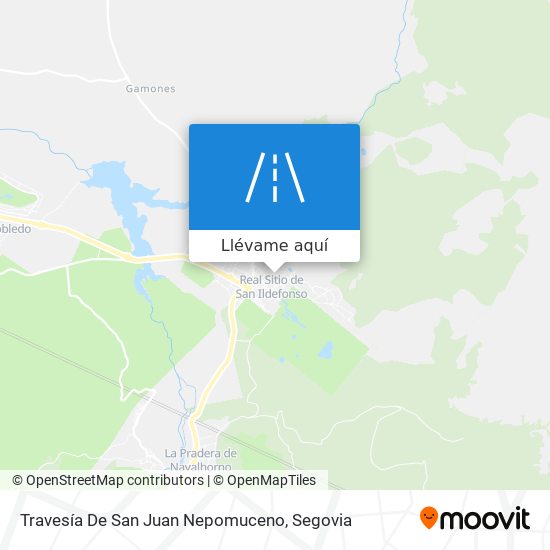 Mapa Travesía De San Juan Nepomuceno