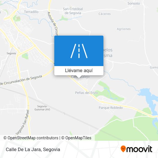 Mapa Calle De La Jara