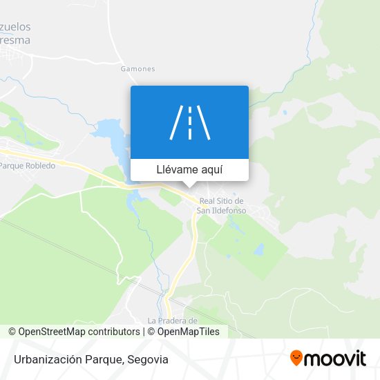 Mapa Urbanización Parque