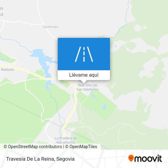 Mapa Travesía De La Reina