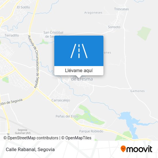 Mapa Calle Rabanal