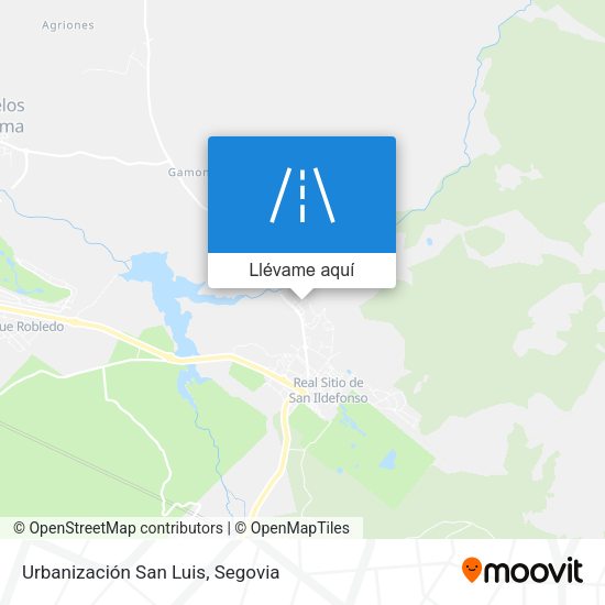 Mapa Urbanización San Luis