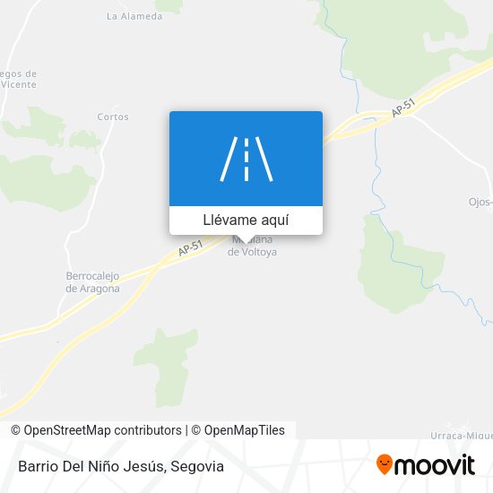 Mapa Barrio Del Niño Jesús