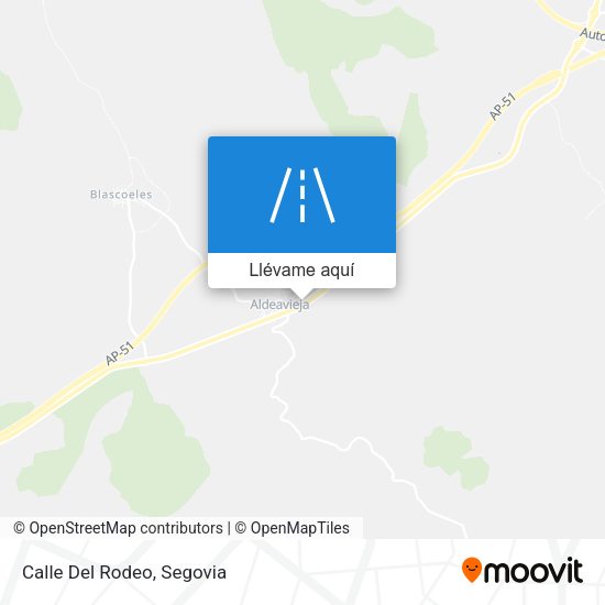 Mapa Calle Del Rodeo