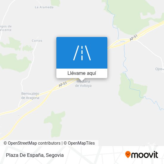 Mapa Plaza De España
