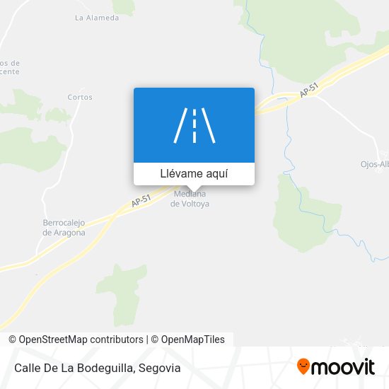 Mapa Calle De La Bodeguilla