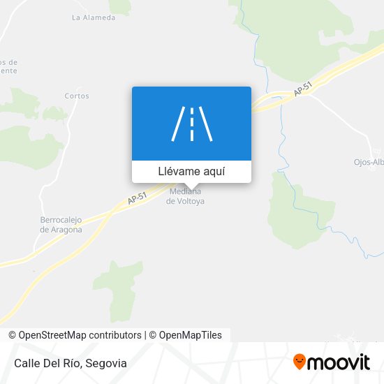 Mapa Calle Del Río