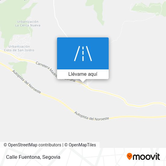 Mapa Calle Fuentona