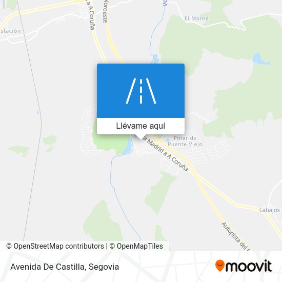 Mapa Avenida De Castilla