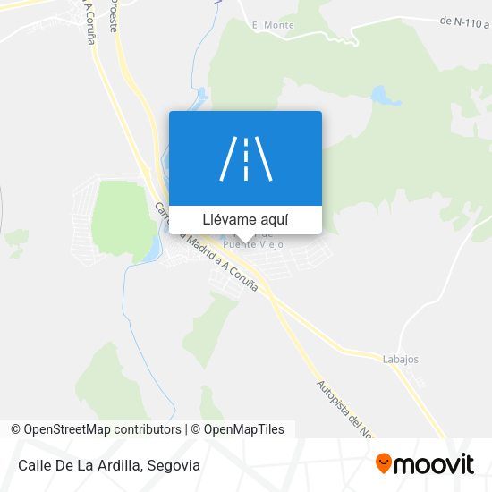 Mapa Calle De La Ardilla