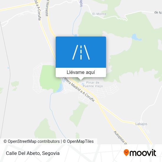 Mapa Calle Del Abeto