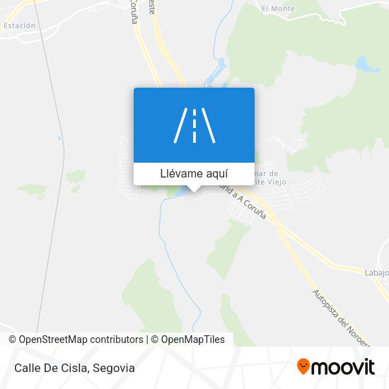 Mapa Calle De Cisla
