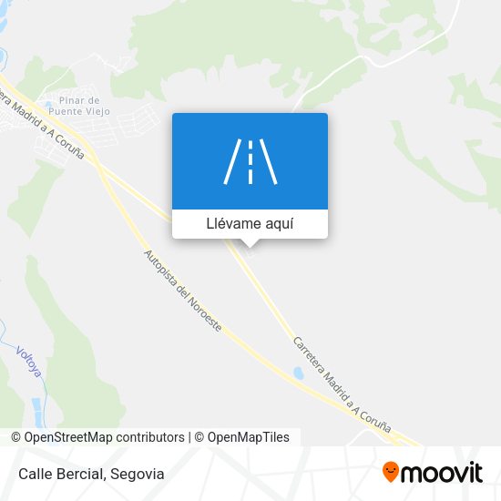 Mapa Calle Bercial