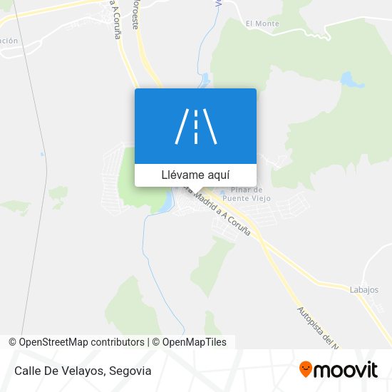 Mapa Calle De Velayos