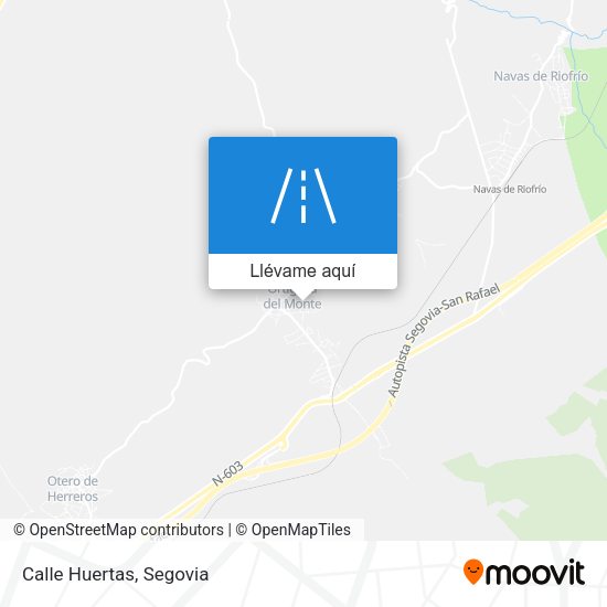 Mapa Calle Huertas