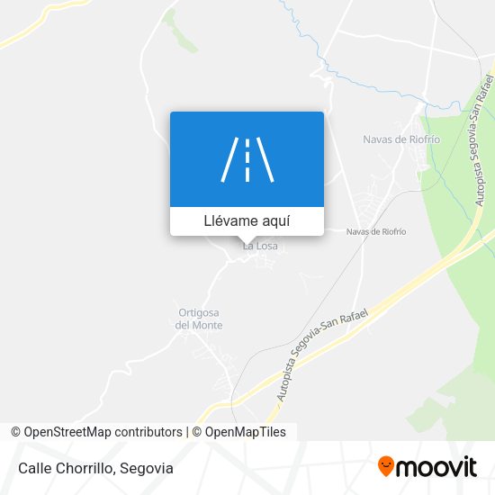 Mapa Calle Chorrillo